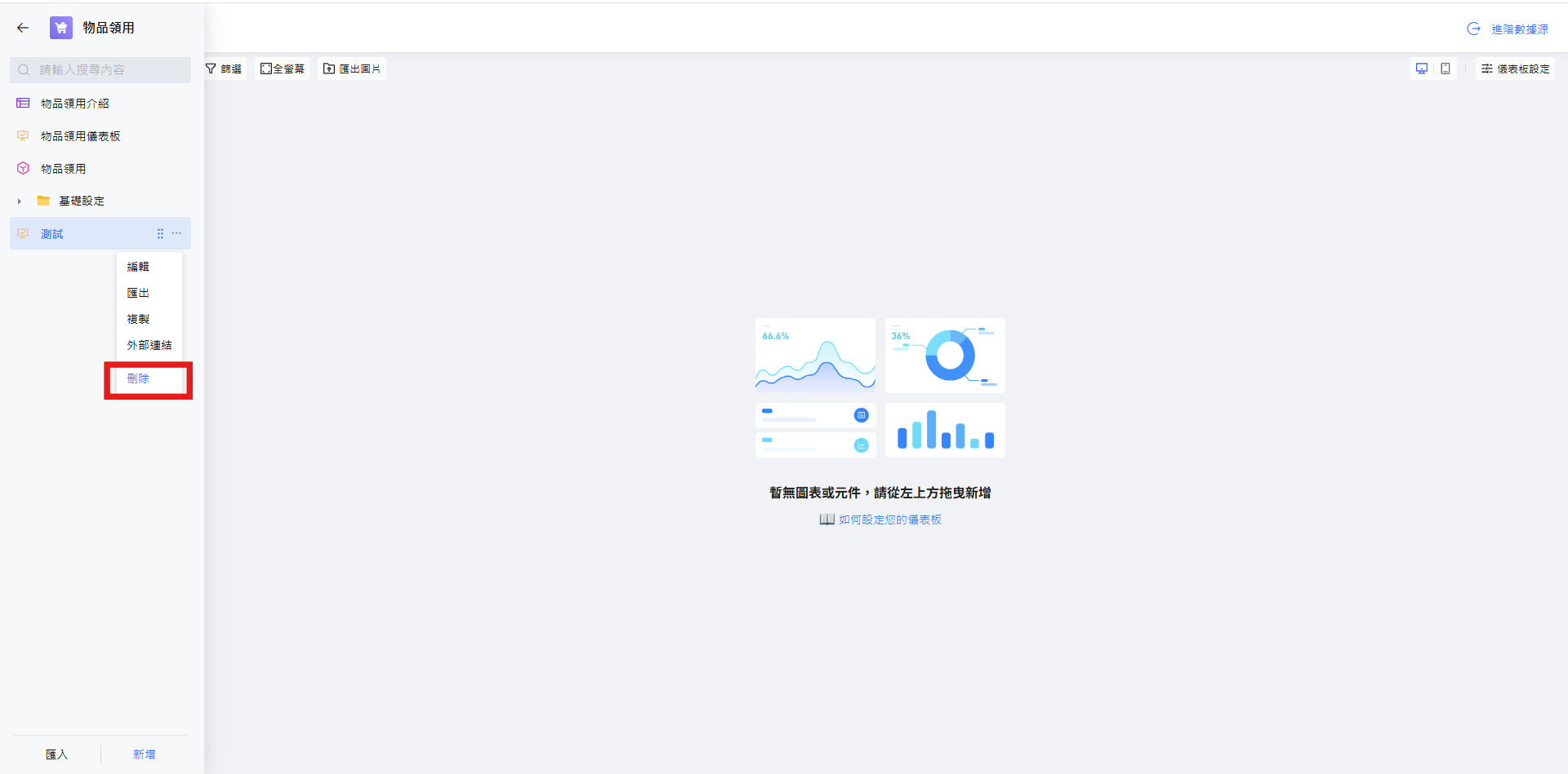 刪除數據分析